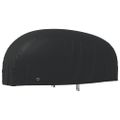 vidaXL Kryt na motocykel čierny 265x105x125 cm 210D oxford