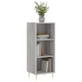 vidaXL Komoda sivý dub sonoma 34,5x32,5x90 cm kompozitné drevo