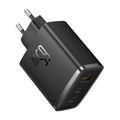 Baseus OS-Cube Pro 2xUSB-C + sieťová nabíjačka USB, 65 W (čierna)