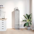 vidaXL Highboard Grey Sonoma 29,5x34x119,5 cm Engineered Wood