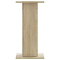 vidaXL Stojany na reproduktor 2ks dub sonoma 30x30x60 cm kompoz. drevo
