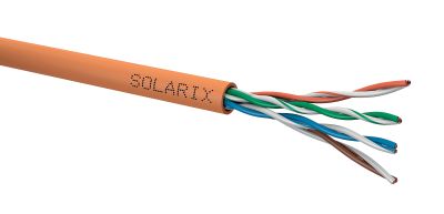 Inštalačný kábel Solarix CAT5E UTP LSOHFR 305m/box SXKD-5E-UTP-LSOHFR-B2ca
