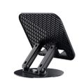 Rotable tablet and laptop aluminium fold stand