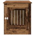 vidaXL Nábytok na prepravku pre psa Old Wood 64,5x80x71 cm