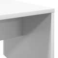 vidaXL Konferenčný stolík Biela 90 x 45 x 35 cm Kompozitné drevo