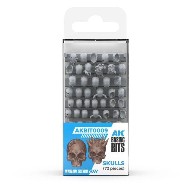 Dekorácia AK Interactive - Skulls (72 ks)