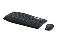 Sada klávesnice a myši - bezdrôtová - Bluetooth, 2.4 GHz - QWERTZ - švajčiarska