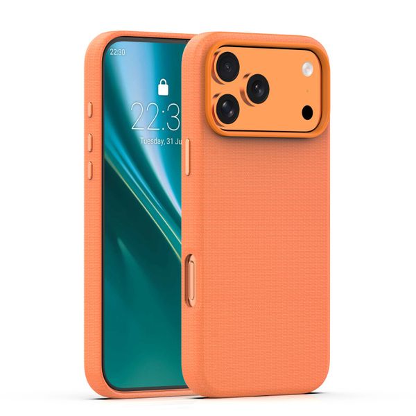Elegantné puzdro Etteri Mag pre iPhone 17 Pro 6,3" oranžová