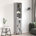 vidaXL Vysoká skrinka dub sonoma 34,5x34x180 cm spracované drevo