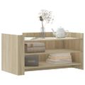 vidaXL Konferenčný stolík dub sonoma 100x50x50 cm kompozitné drevo