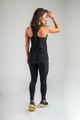 Dámske tielko Essential Tank Black - STRIX, veľkosť S, 92.8 % cotton, 7.2 % elastane