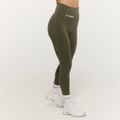Dámske legíny Combat Olive Grey - GymBeam, veľkosť S