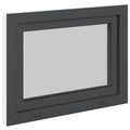 vidaXL Otočné a sklopné okno do suterénu RISOR 90 x 70 cm PVC a sklo