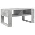 vidaXL Konferenčný stolík Betónová šedá 92 x 53 x 45 cm