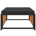 vidaXL Záhradná stolička s vankúšmi 68x68x30 cm akáciový masív