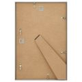 vidaXL Fotorámiky na stenu alebo stôl 5 ks strieborné 59,4x84 cm MDF