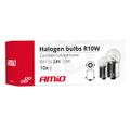 Halagénové žiarovky R10W BA15s 24V 10 ks
