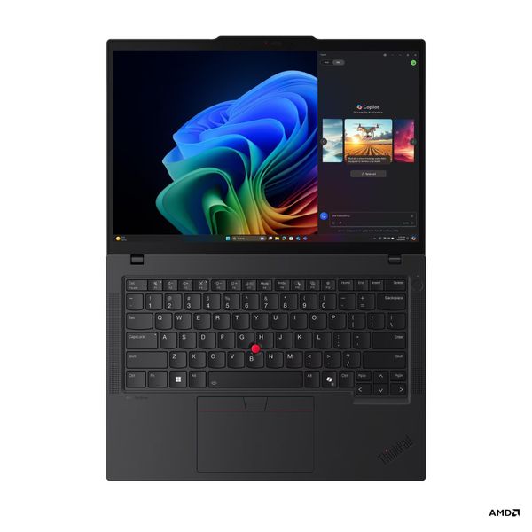 Lenovo ThinkPad T/T14 Gen 6 (AMD)/AI5PRO-340/14"/WUXGA/T/16GB/512GB/AMD int/W11P/Black/3R Notebook, Ryzen AI 5 PRO 340, 16GB DDR5, 512GB SSD, AMD Radeon 840M, 14" WUXGA dotykový, Privacy Guard, Wi-Fi 7, W11P, cerný