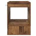 vidaXL Koncový stôl Staré drevo 40 x 40 x 56 cm Kompozitné drevo