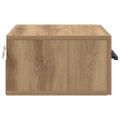 vidaXL Nočný stolík 35 x 35 x 20 cm Kompozitné drevo dub artisan