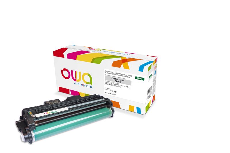 OWA Armor valec kompatibilný s HP CE314A, 14000 (Bk) 7000 (Col)st, valec/drum
