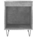 vidaXL Nočné stolíky 2 ks betónové sivé 40x35x50 cm kompozitné drevo