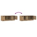 VidaXL TV skrinka Artisan Dub 102x35x36,5 cm Drevo