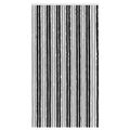vidaXL Záves proti hmyzu z chenille Šedá a čierna 118 x 220 cm 100% PP