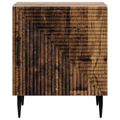 vidaXL Nočný stolík Staré drevo 43 x 34,5 x 50 cm Kompozitné drevo