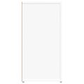 vidaXL Komoda biela 100x30x59,5 cm spracované drevo