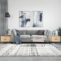 vidaXL Konferenčné stolíky 2 ks dub sonoma 50x50x40cm kompozitné drevo
