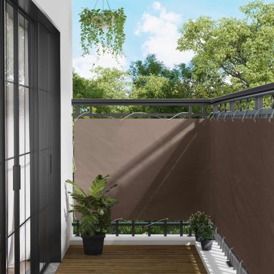 vidaXL Balkónová obrazovka 120 x 200 cm PU potiahnutý oxford alu