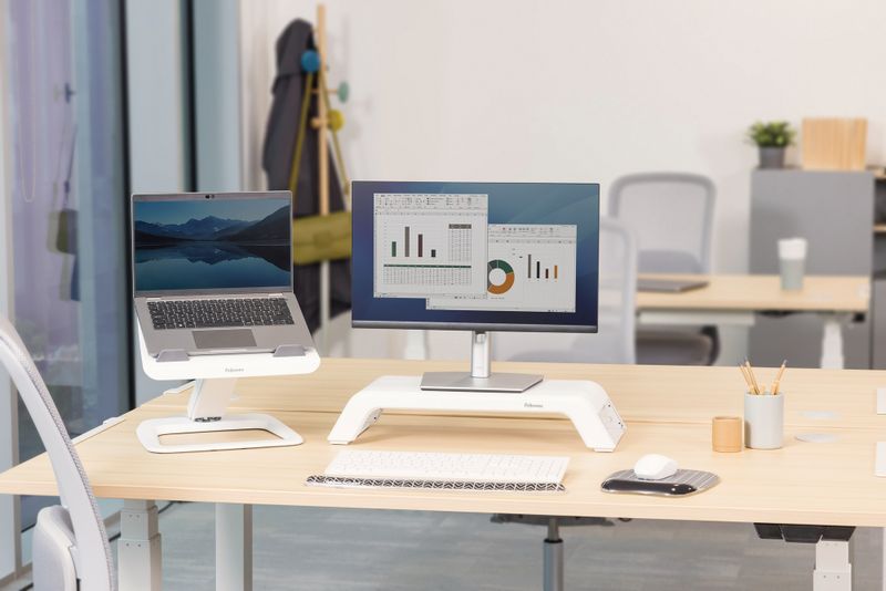 Stojan na notebook Fellowes HANA LT bílý FELLOWES stojan na notebook HANA LT bílý