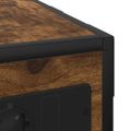vidaXL Nočný stolík Dymová dub 41,5 x 26 x 60,5 cm Kompozitné drevo