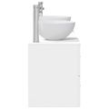 vidaXL Set kabinetov do kúpeľne 3 ks Biela 49,5 x 35 x 63 cm