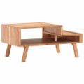vidaXL Konferenčný stolík 100x50x45 cm recyklovaný masív