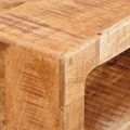 vidaXL Toaletný stolík Hnedá 90 x 76 x 45 cm Masívne mango drevo