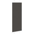 vidaXL Plisovaná roleta čierna 75x200 cm Šírka látky 74,4 cm Polyester