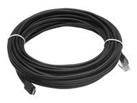 Kábel fotoaparátu - Micro USB typ B (M) do RJ-12 (M) - 8 m - čierna (balenie 4) - pre AXIS P1244, p1254, P1264, P8804 Stereo Sensor Kit