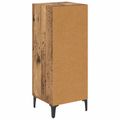 vidaXL Servírovacia skriňa Staré drevo 34,5 x 34 x 90 cm