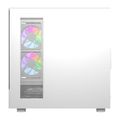 Počítačová skriňa DarkFlash DS950V s displejom (biela) + 6 ventilátorov