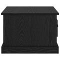 vidaXL Konferenčný stolík Čierny dub 50 x 50 x 35 cm Kompozitné drevo