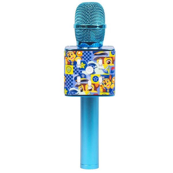 Bluetooth mikrofón Tlapková patrola modrý