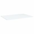 vidaXL Prídavné police 8 ks, biele 60x40x1,5 cm, drevotrieska