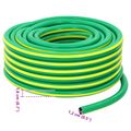 vidaXL Záhradná hadica 5-vrstvová Zelená a žltá 12 mm PVC
