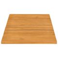 vidaXL Kúpeľňová predložka Hnedá 81 x 50 cm Pevné akáciové drevo