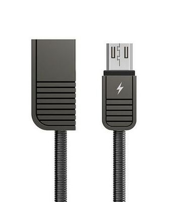 Remax AA-7089 RC-088m Linyo dátovy kábel micro USB, čierna