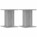 vidaXL Stojany na reproduktor 2ks sivé sonoma 30x30x40cm kompoz. drevo