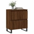 vidaXL Komoda hnedý dub 60x35x70 cm spracované drevo