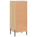 vidaXL Komoda dub sonoma 34,5x34x90 cm spracované drevo